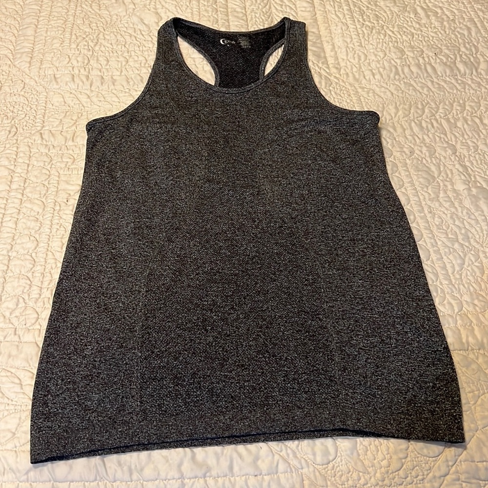 Zyia Copper Charged Tank- Charcoal